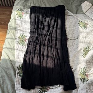 Black Pleated Skirt Arket Size L